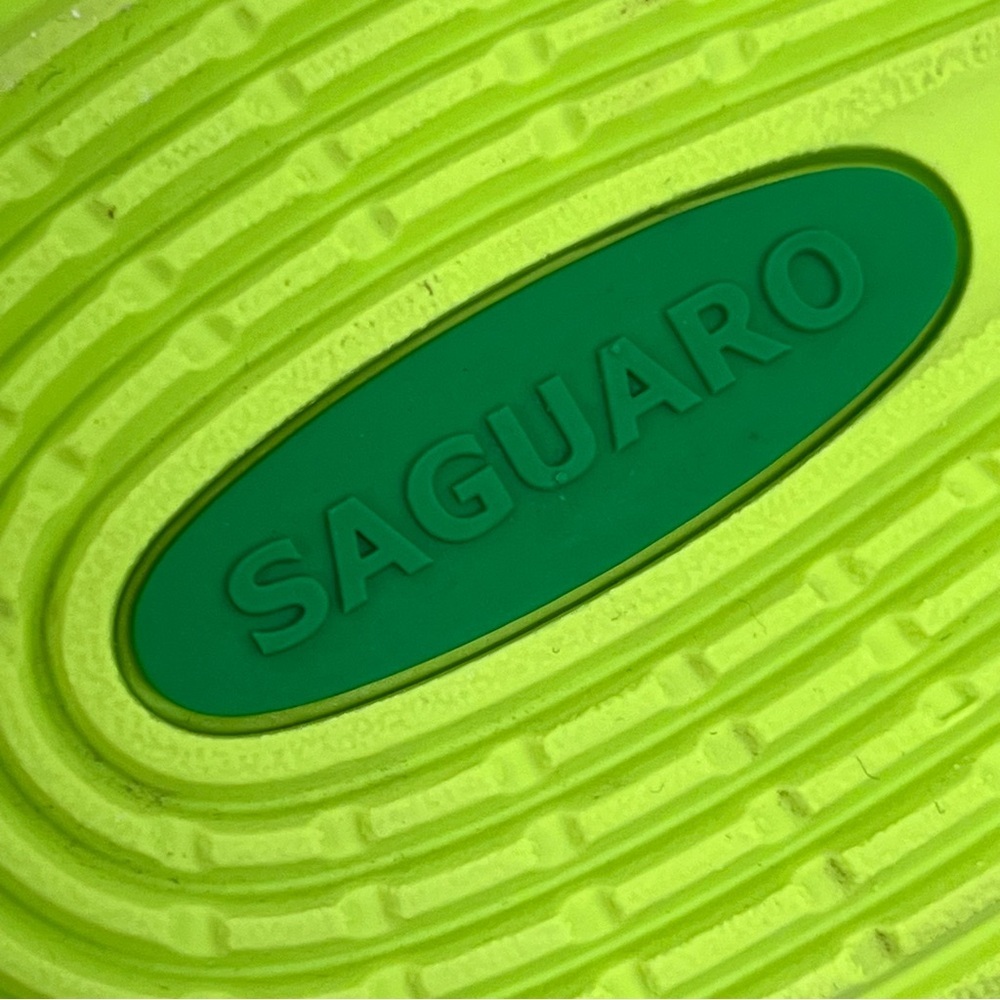 Saguaro Agile 2 Fluorescent Green Barefoot Knit Athletic Shoe Unisex Women 10.5 - Picture 13 of 16